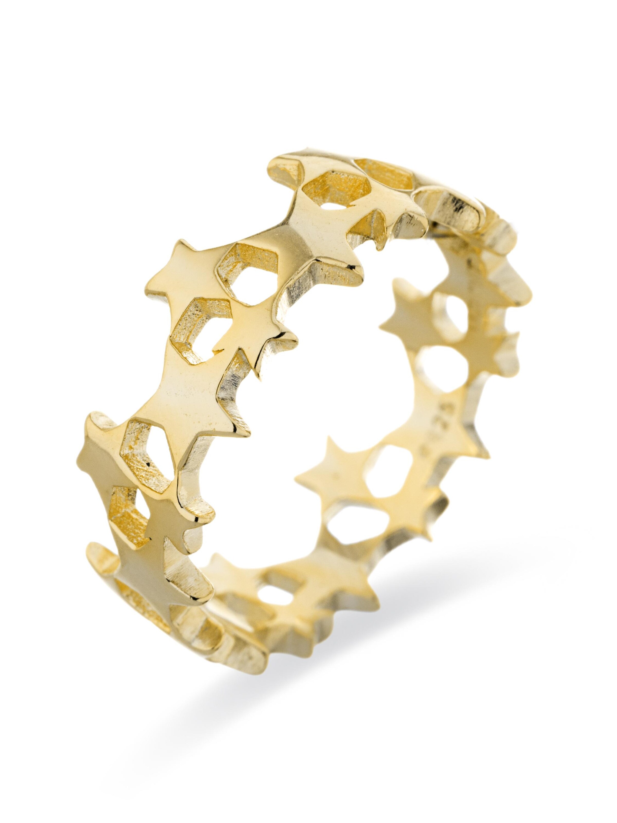 Luxenter Anillo 'Diyela' en oro, Vista del producto