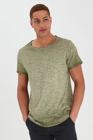 BLEND Shirt 'MINO' in Groen: voorkant