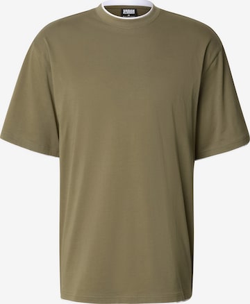 Urban Classics Shirt 'Contrast' in Green: front