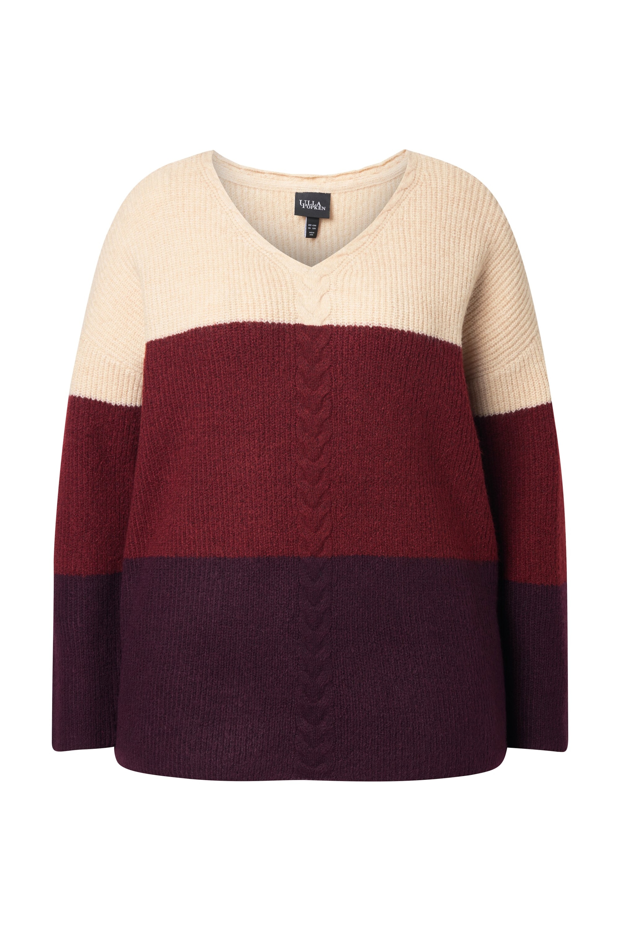 Ulla Popken Pullover i rød: forside