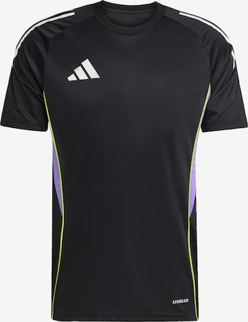 T-Shirt fonctionnel 'Tiro 25 Competition' ADIDAS PERFORMANCE en noir : devant