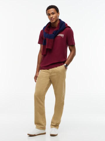 TOMMY HILFIGER - Camiseta 'NY' en rojo