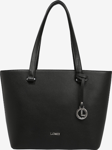 L.CREDI Shopper 'Filippa' in Black: front