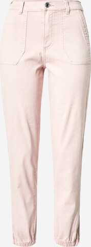 Coupe slim Pantalon Marks & Spencer en rose : devant