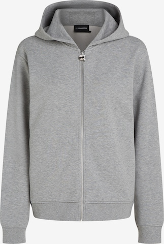 Karl LagerfeldGornji dio trenirke 'Ikon' - siva boja: prednji dio