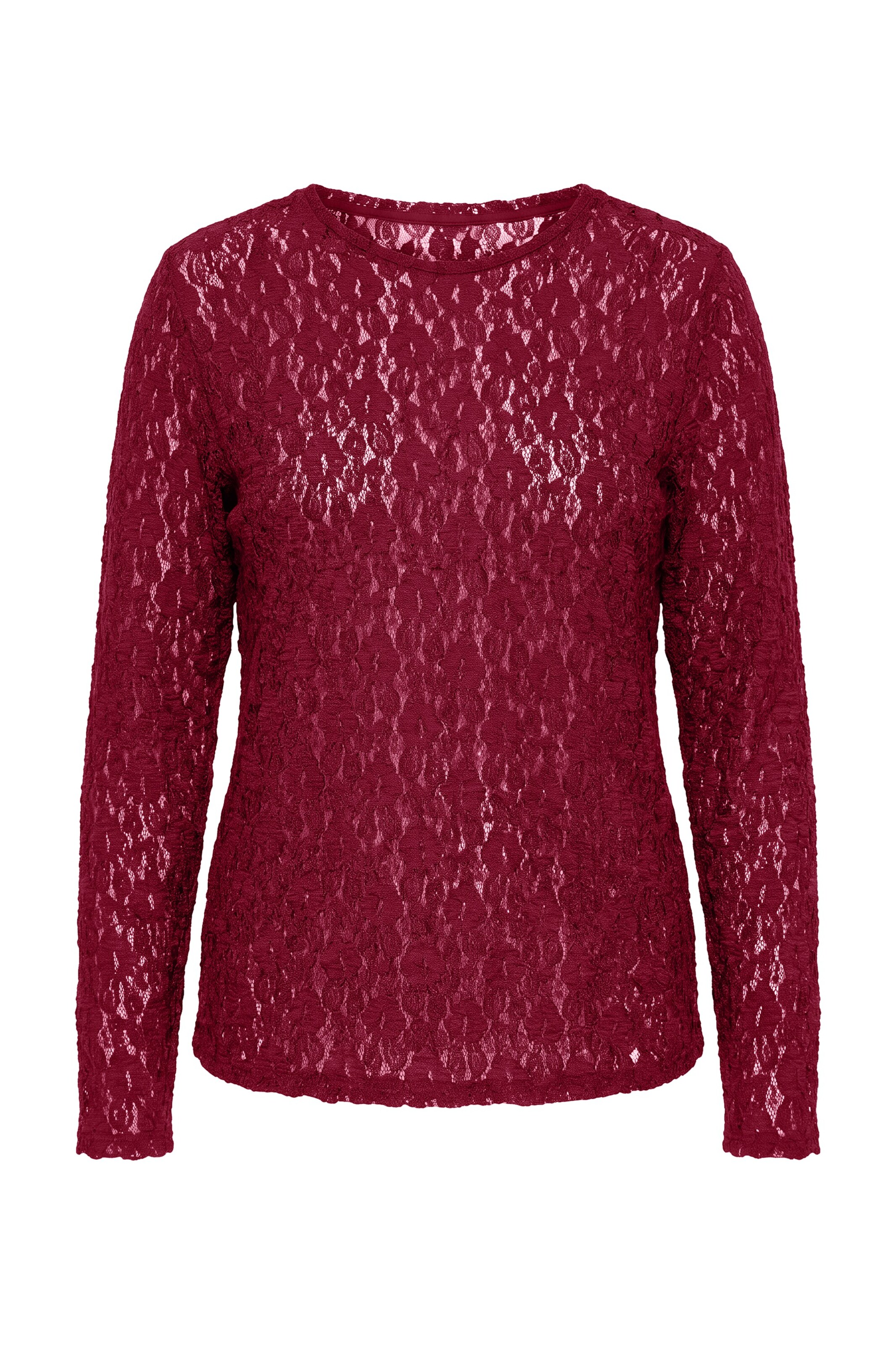 Studio Untold Shirt in M-L in Wine red, Item view
