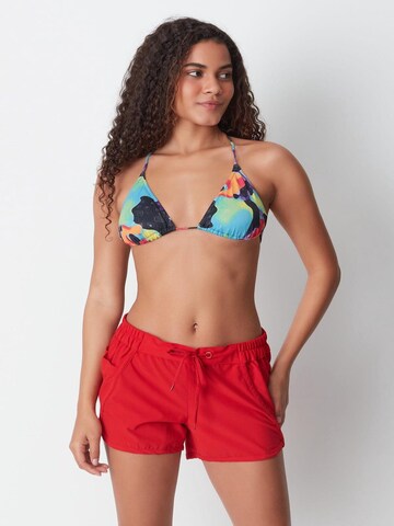 C&City Regular Zwemshorts in Rood
