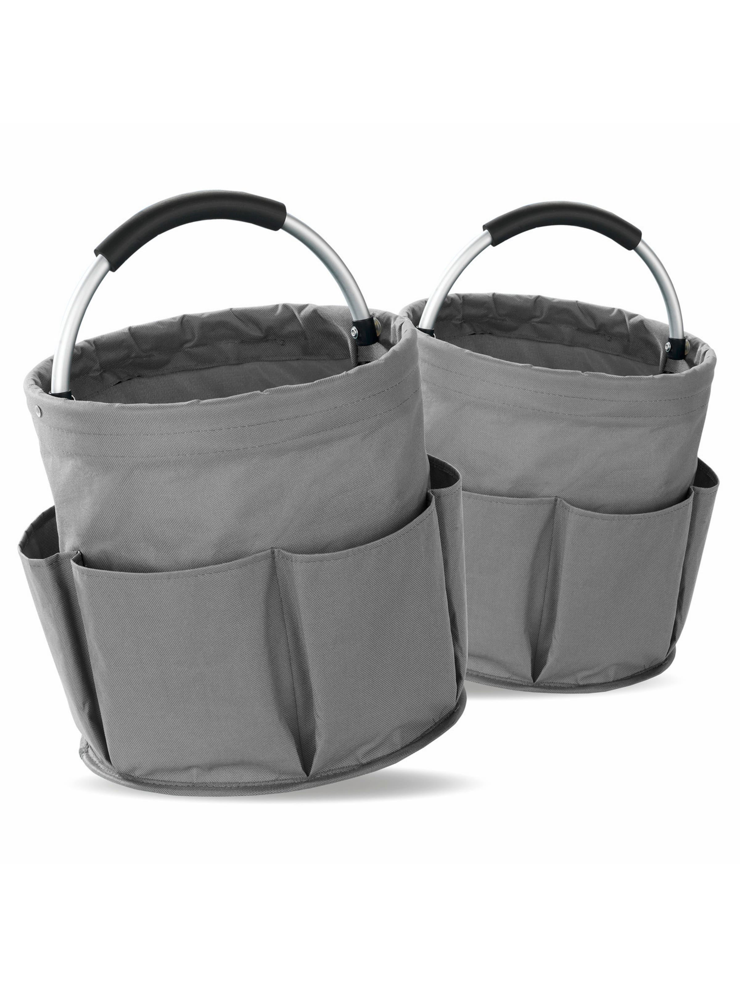 Wenko Caddy in Grau: Vorderseite