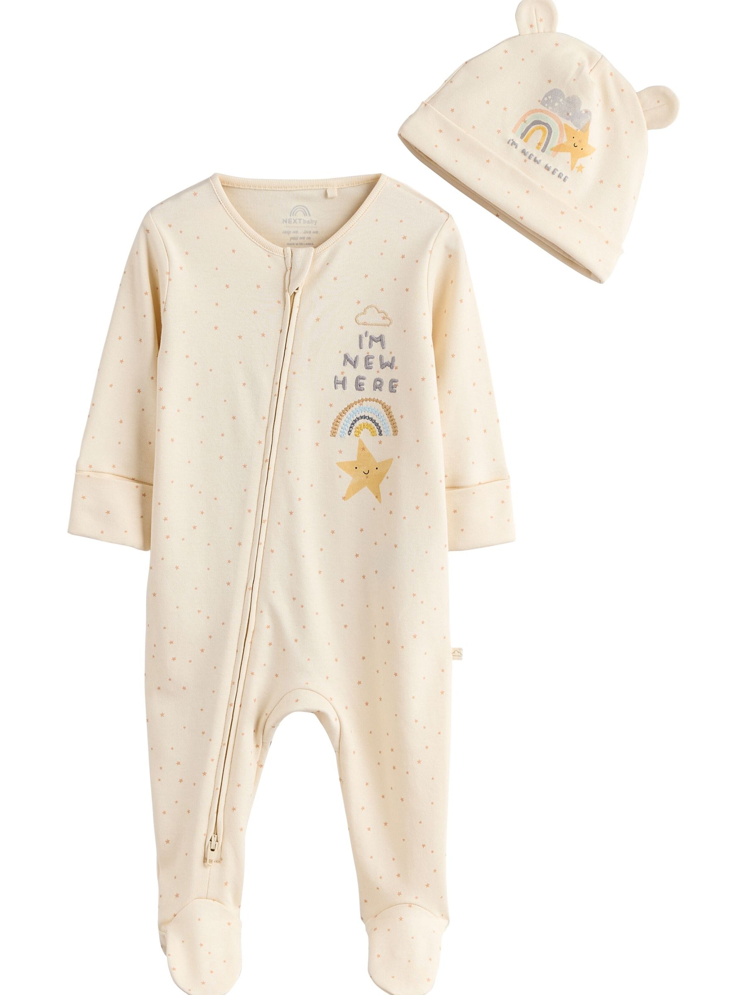 Next Ruhák alváshoz 'I'm New Here' - fehér: elől