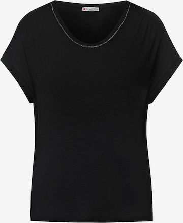 T-shirt STREET ONE en noir : devant