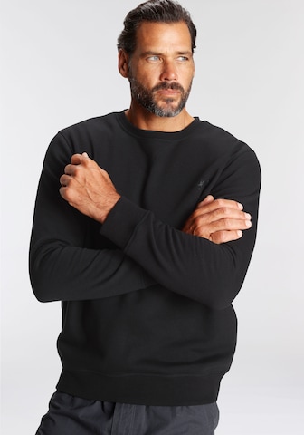 Man's World Sweatshirt in Schwarz