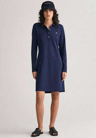 GANT Shirt Dress in Blue: front