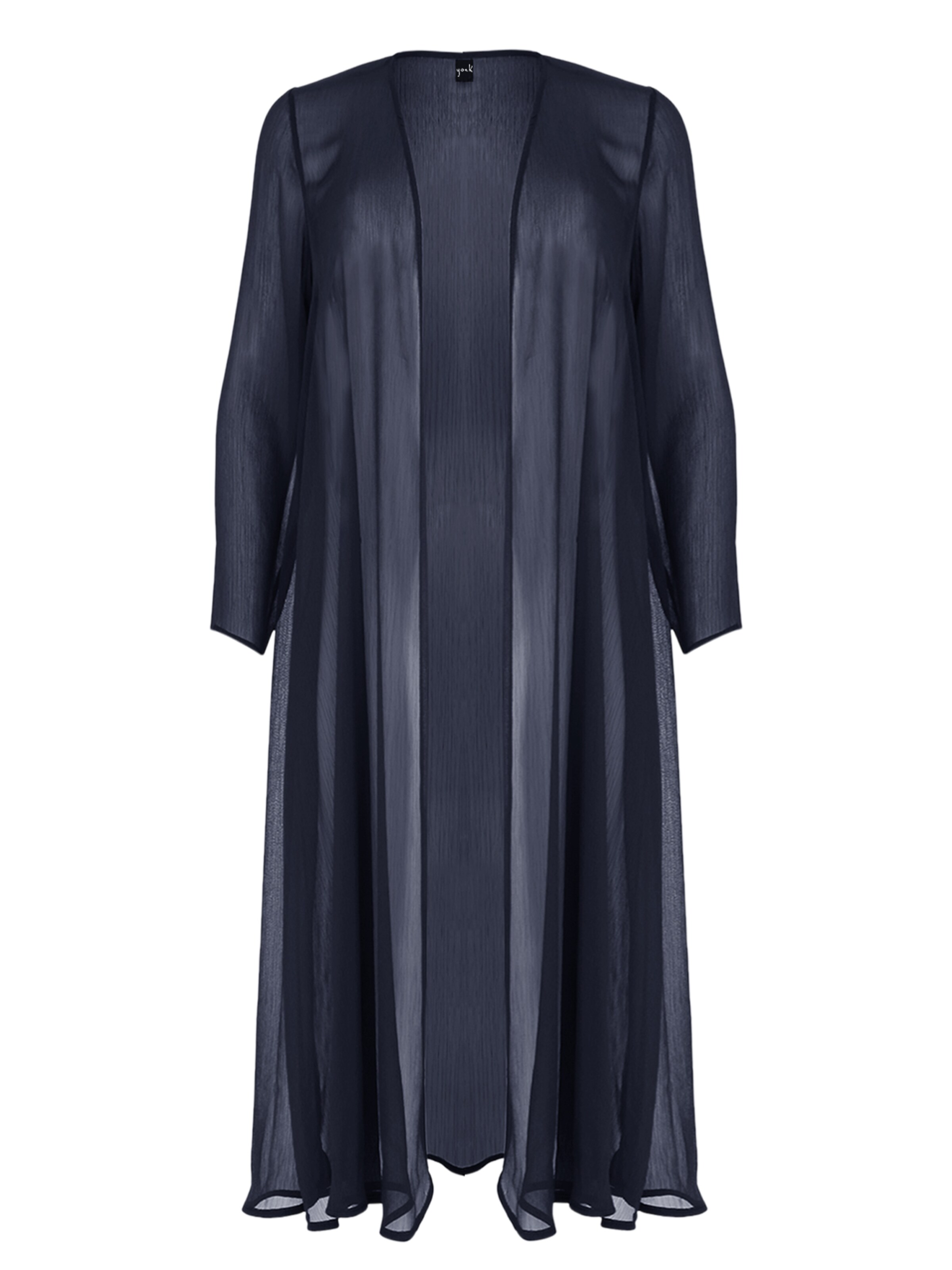 Cardigan YOEK en bleu : devant