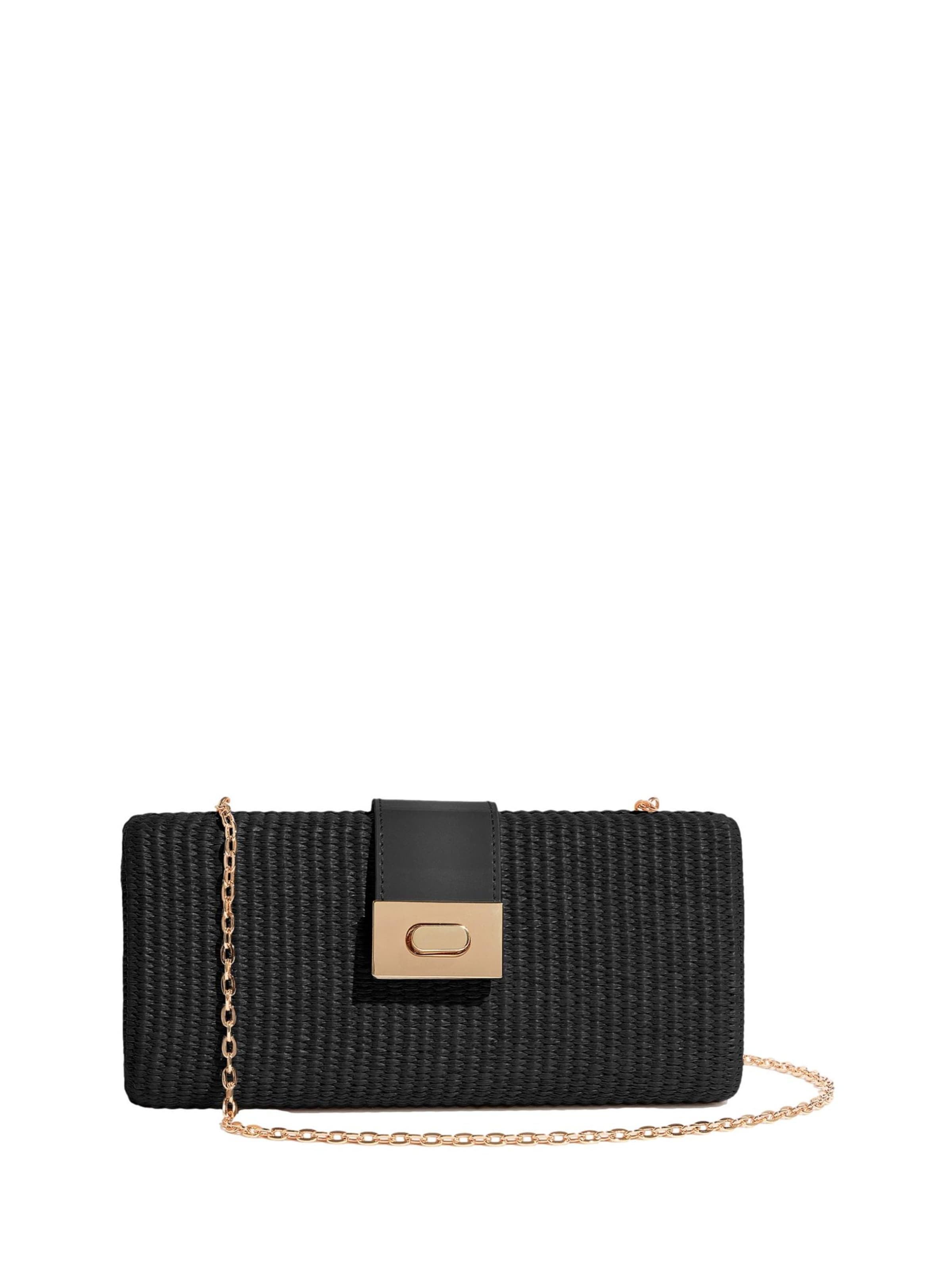 Lipsy Kopertówka w kolorze czarny: przód