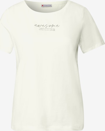 STREET ONE Shirt in White: front