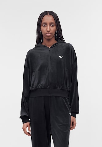 ADIDAS ORIGINALS Tréning dzseki 'ESS TT' - fekete: elől