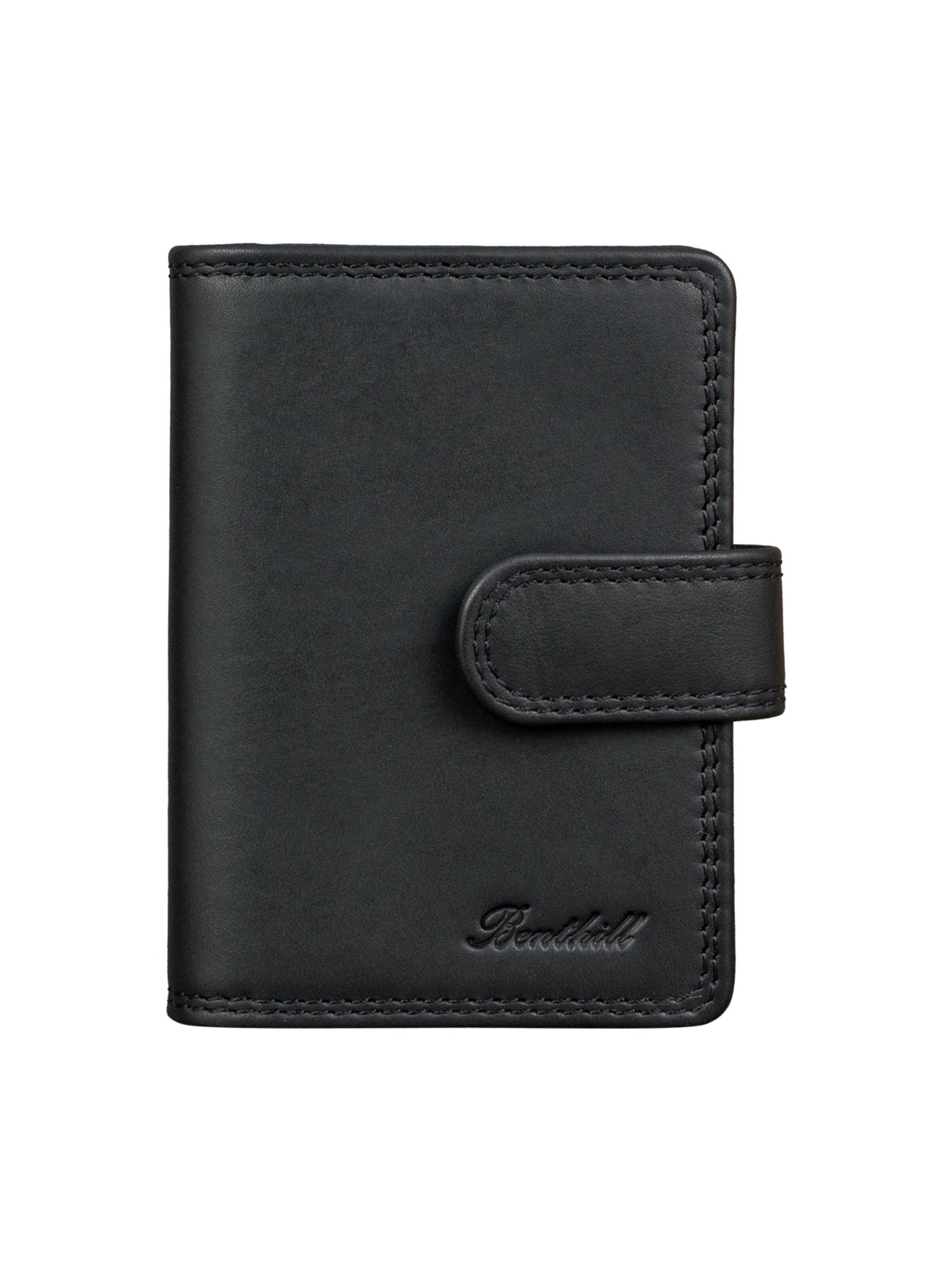 Benthill Portemonnaie‌‌‌‌‌‌‌‌ in Schwarz: Vorderseite