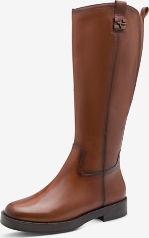 Bottes Tamaris en marron : devant