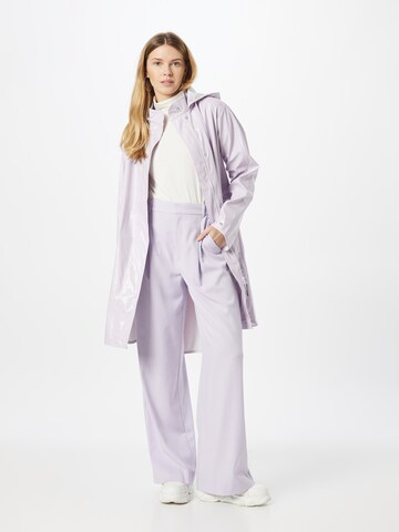 ILSE JACOBSEN Between-seasons coat in Purple