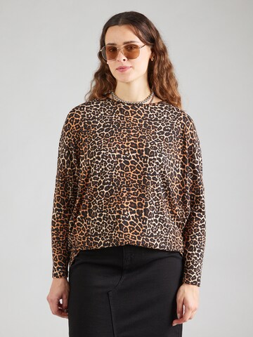 T-shirt 'CARCARMA' ONLY Carmakoma en noir : devant