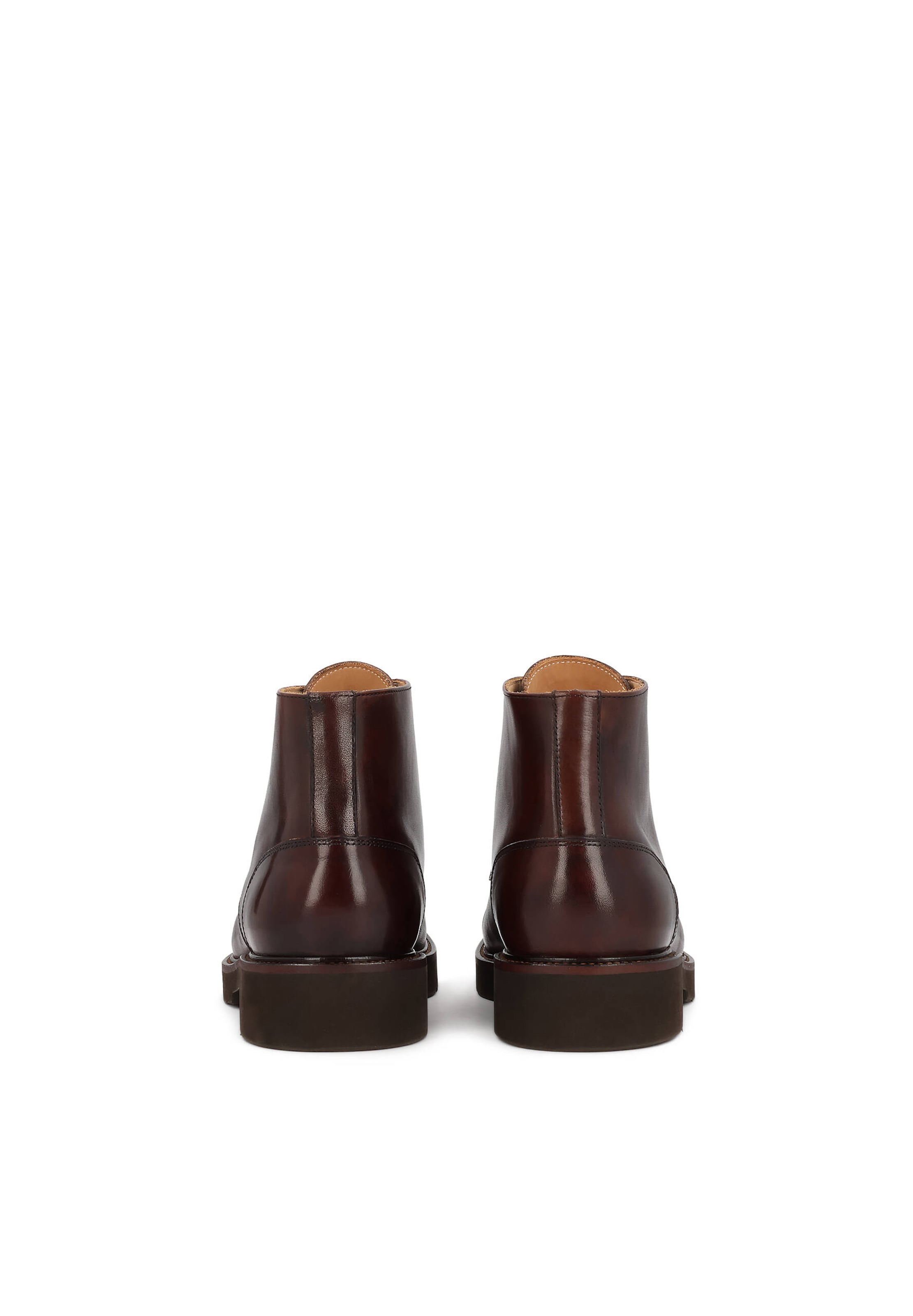 Boots stringati di Kazar in marrone