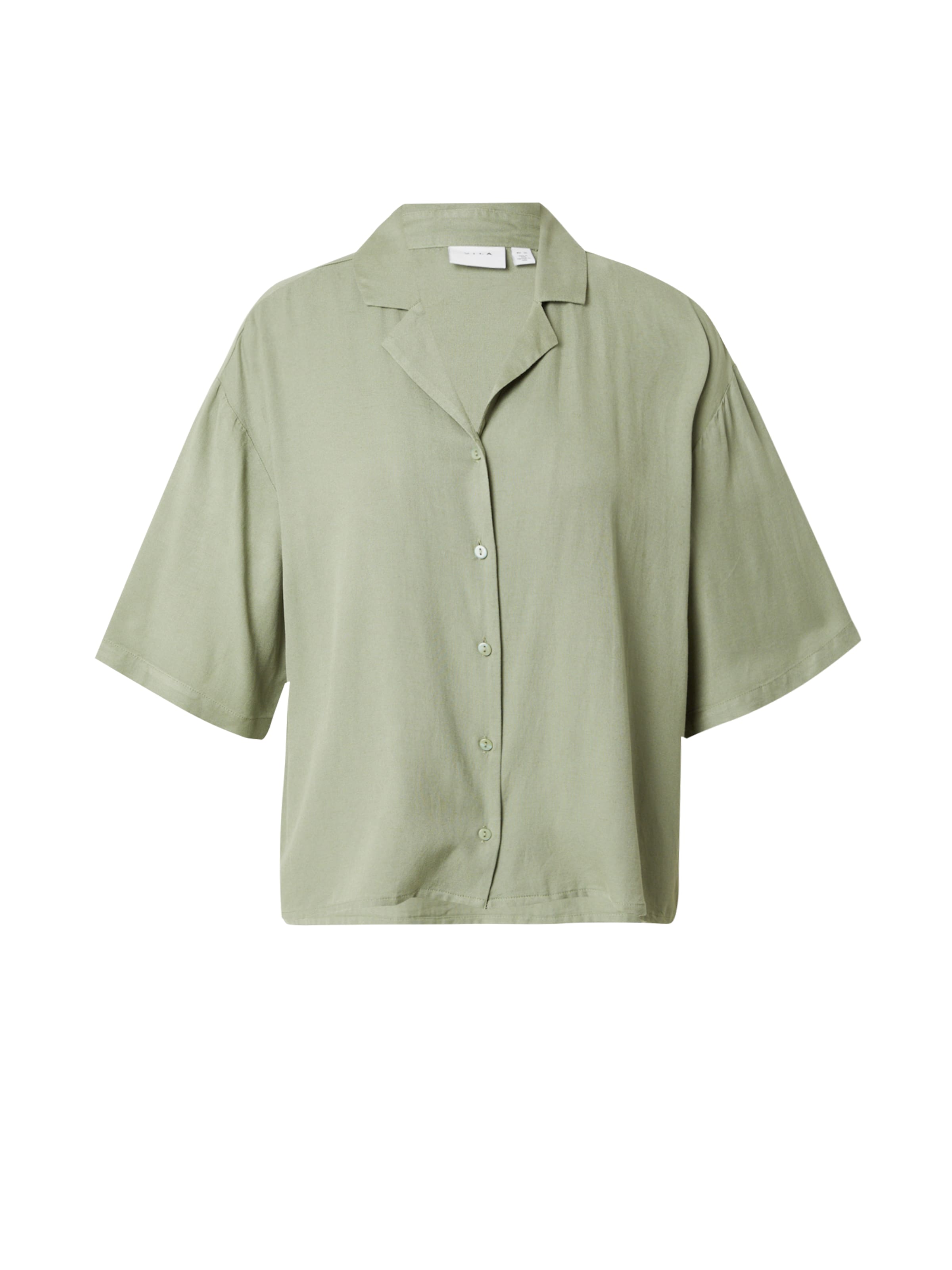 VILA Bluse 'PRICIL' in Grün: Vorderseite