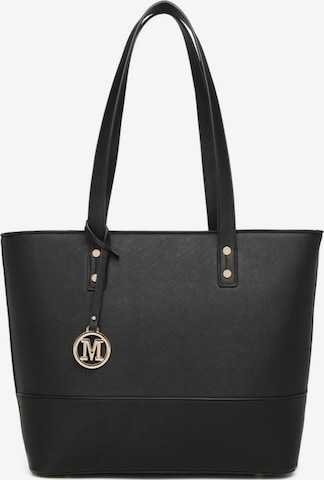 Miss Lulu Shoulder Bag in Black: front