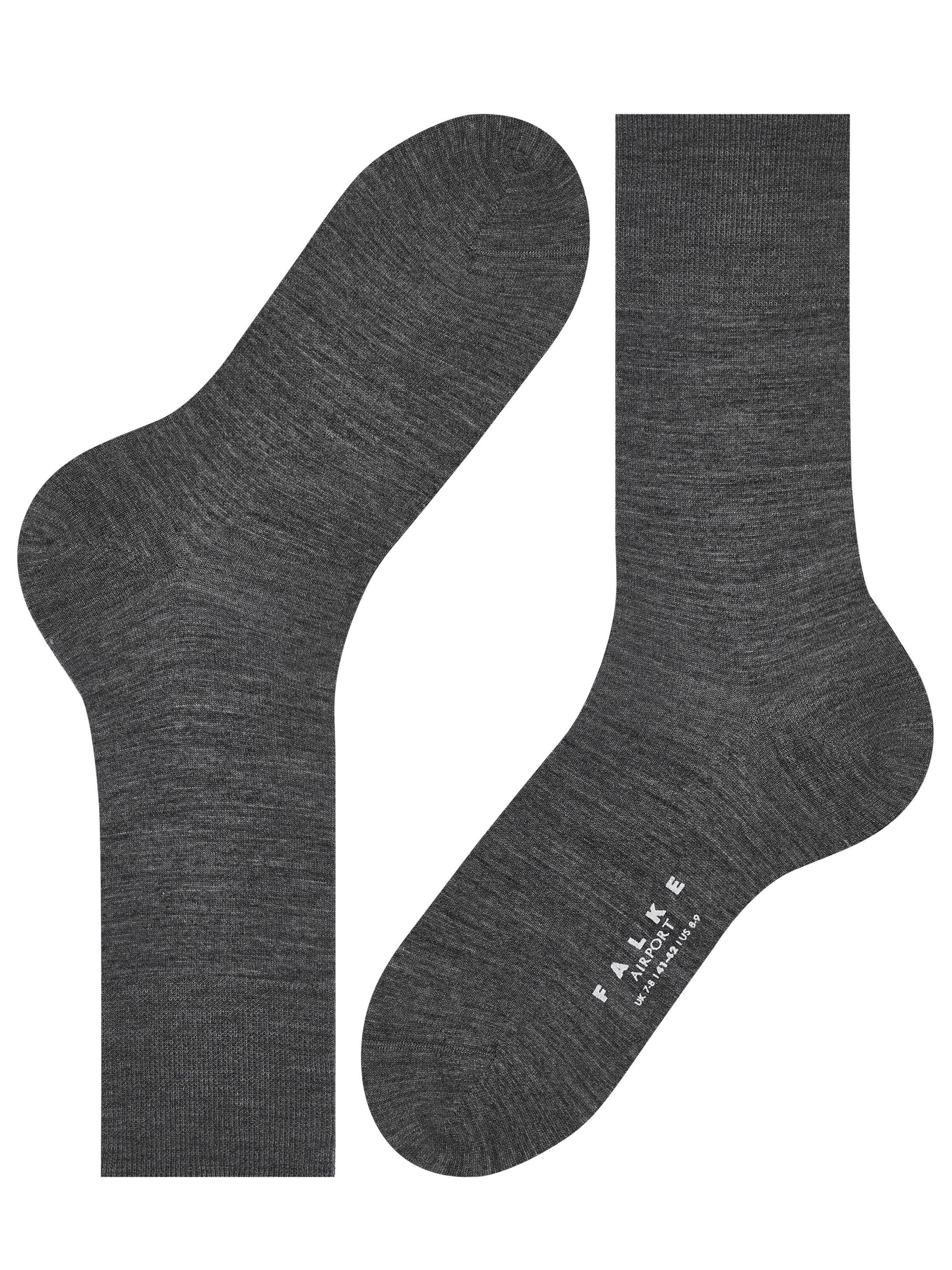 FALKE Socks 'Airport' in Grey
