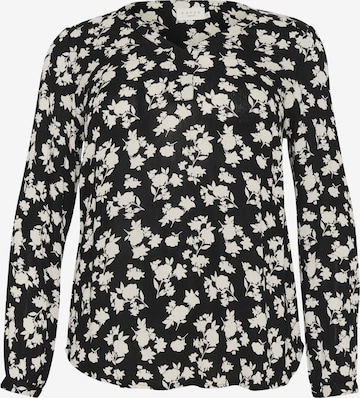 Camicia da donna 'KA Ami' di KAFFE CURVE in nero: frontale