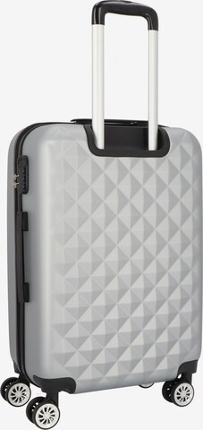 Worldpack Suitcase Set 'Diamond' in Silver
