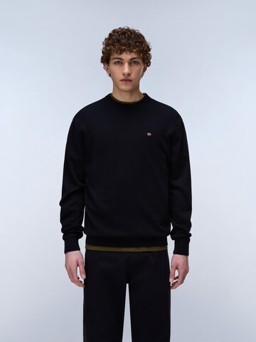 Pulover 'Decatur 2.0' de la NAPAPIJRI pe negru: față