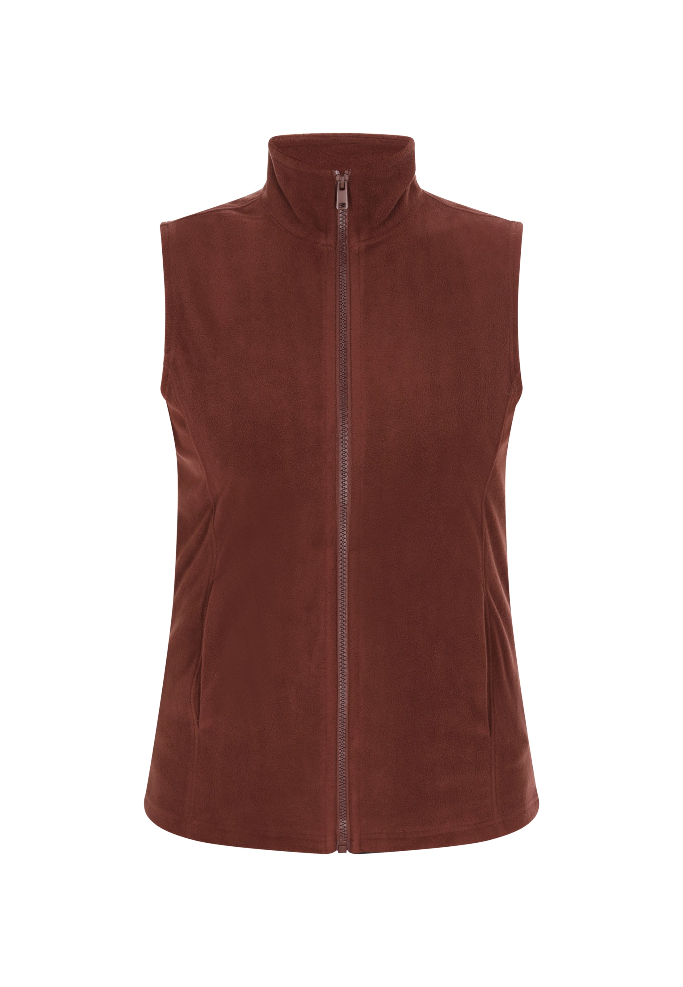 Sidona Vest in Brown: front