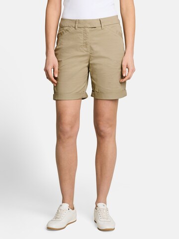 TOM TAILOR Slim fit Pants in Green: front