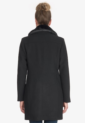 Manteau d’hiver 'Philine' Le Temps Des Cerises en noir