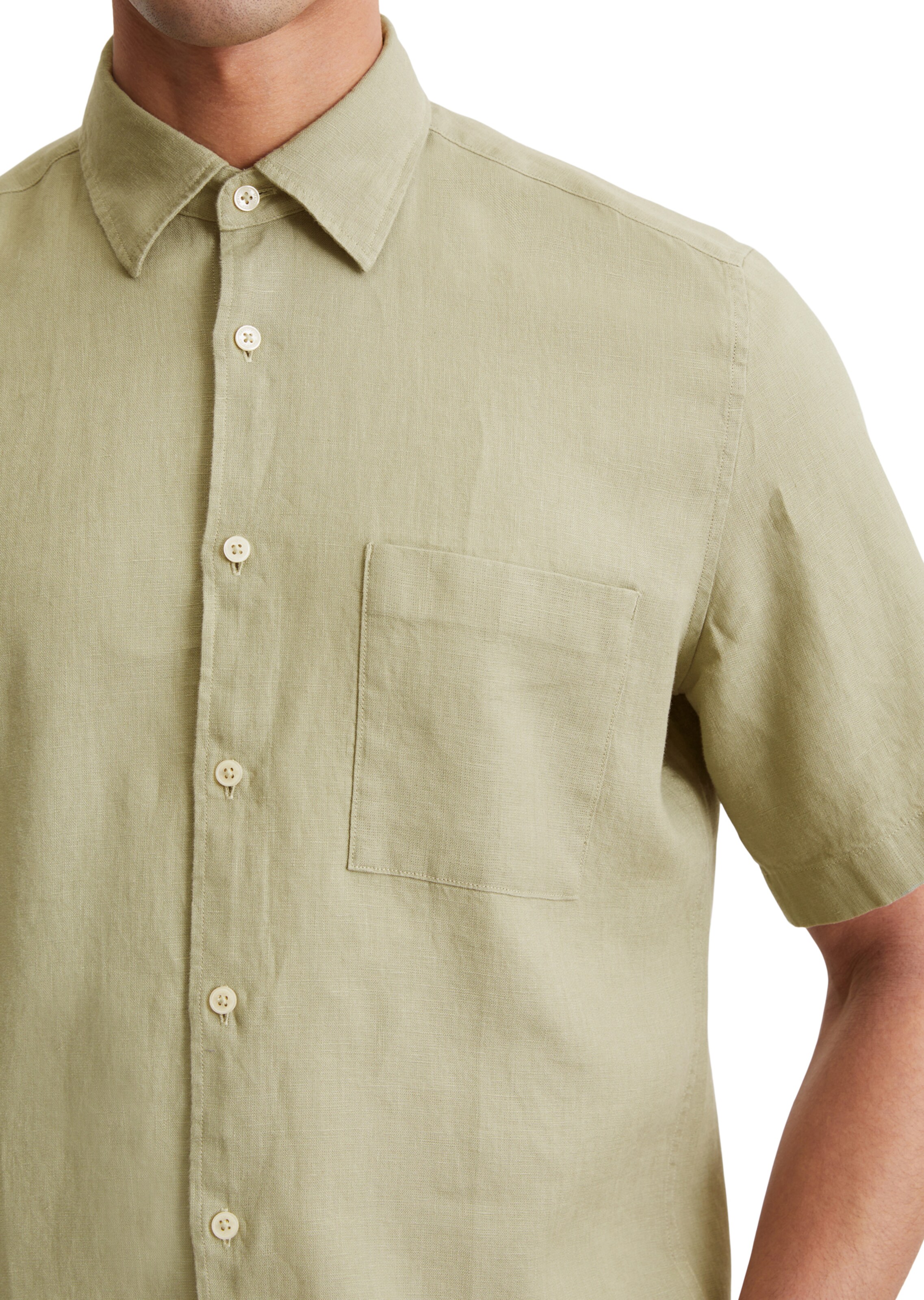 Marc O'Polo Regular fit Button Up Shirt in Green