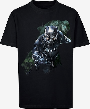 F4NT4STIC Shirt 'Marvel Black Panther Wild' in Schwarz: predná strana