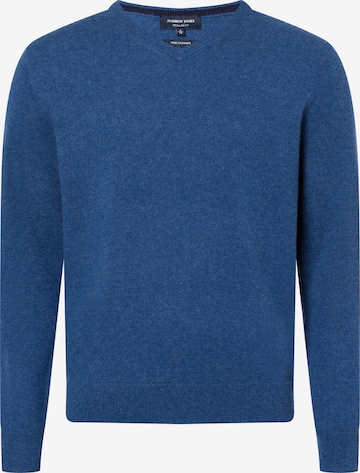 Pull-over Andrew James en bleu : devant