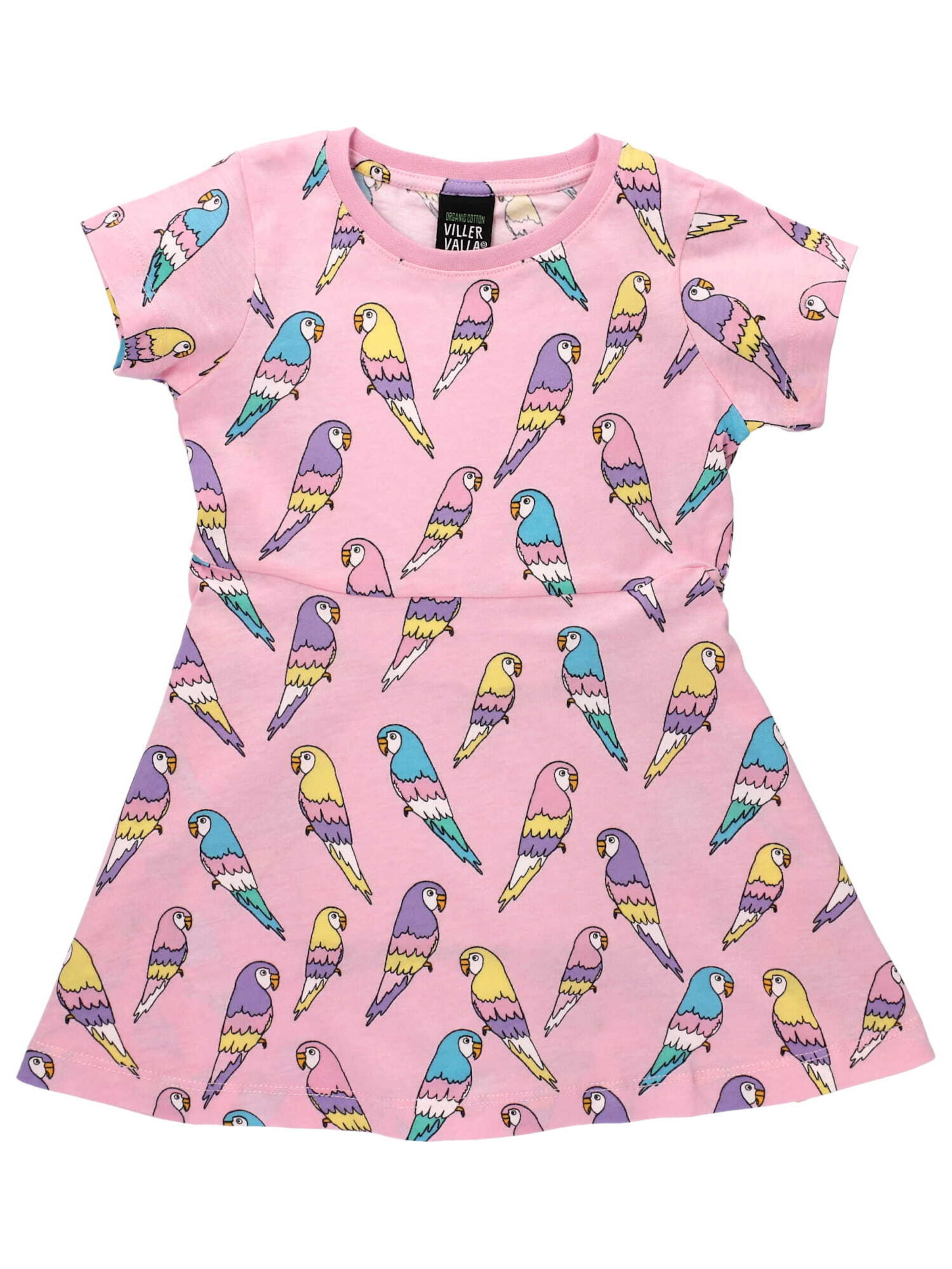 Villervalla Dress in Pink: front