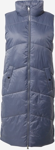 VERO MODA Bodywarmer 'Uppsala' in Blauw: voorkant