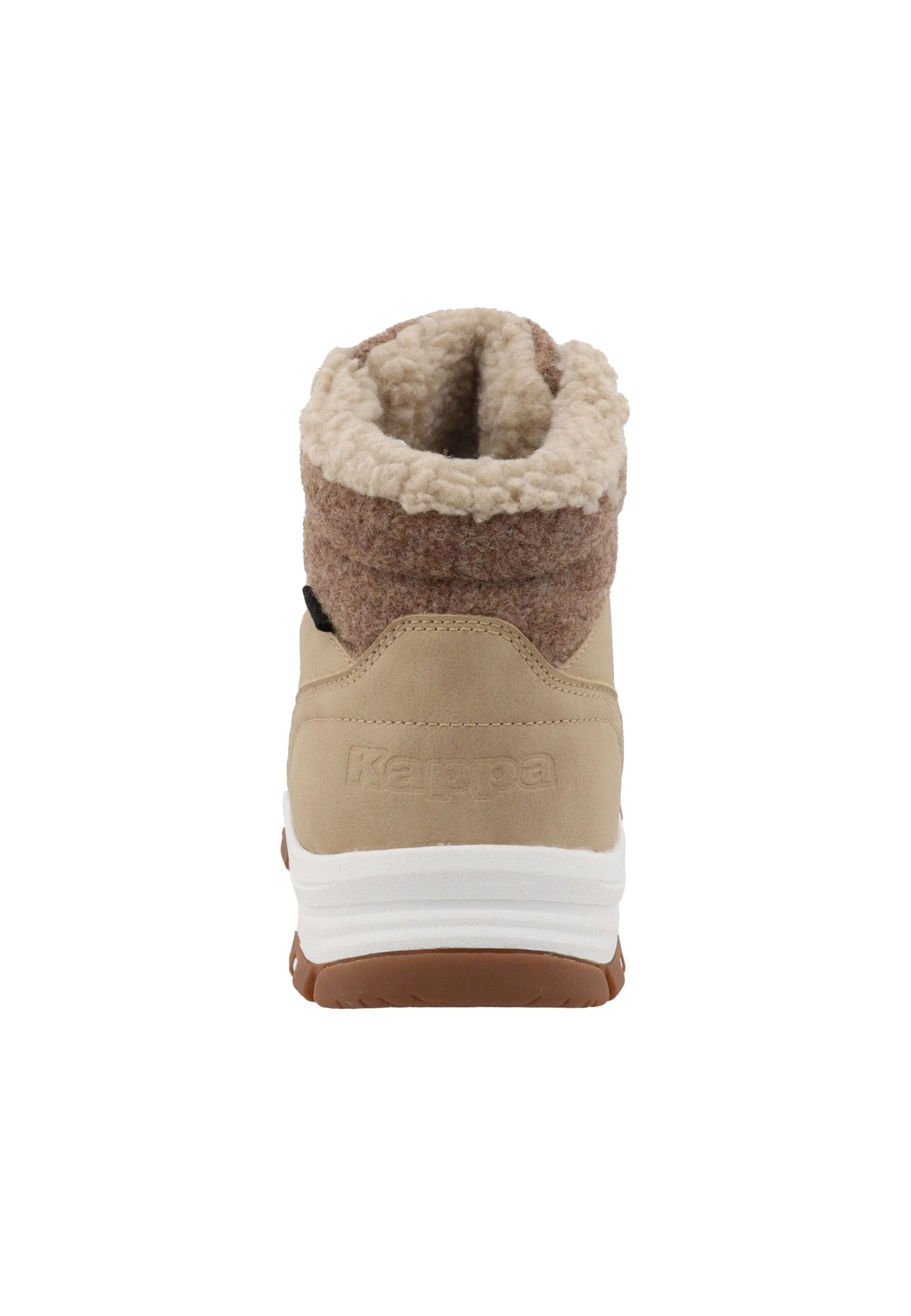 KAPPA Lace-Up Ankle Boots 'Aileen' in Beige