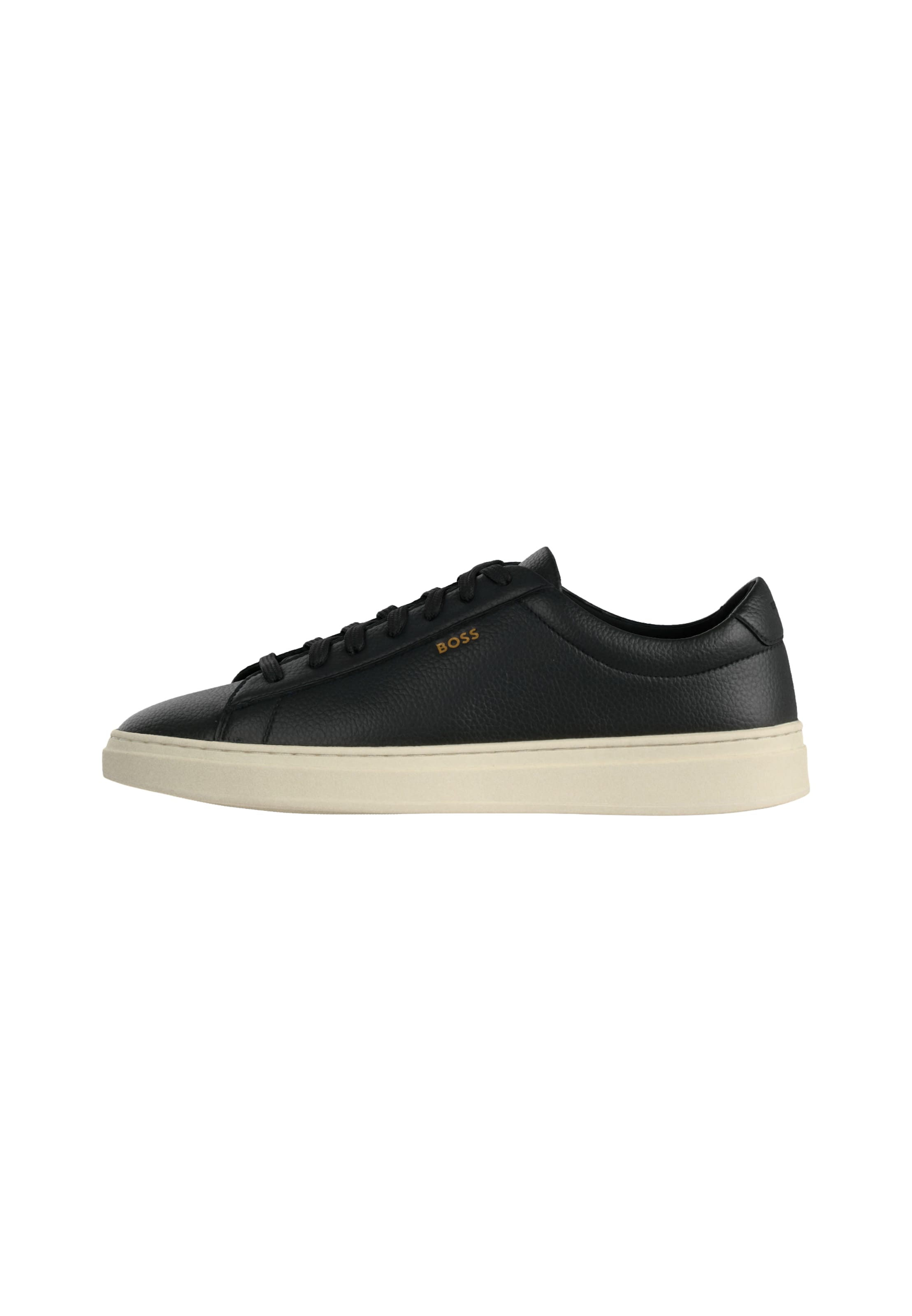 Sneaker low 'Kieran' de la BOSS pe negru: față