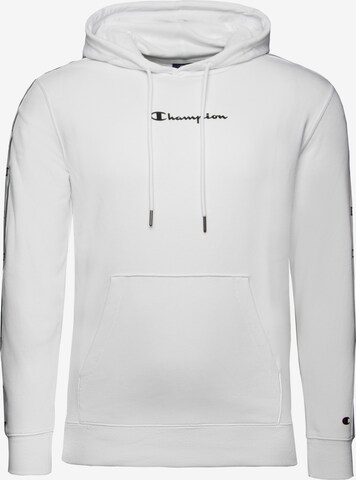 Sweat-shirt Champion en blanc : devant