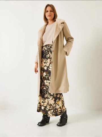 Manteau mi-saison Bianco Lucci en beige