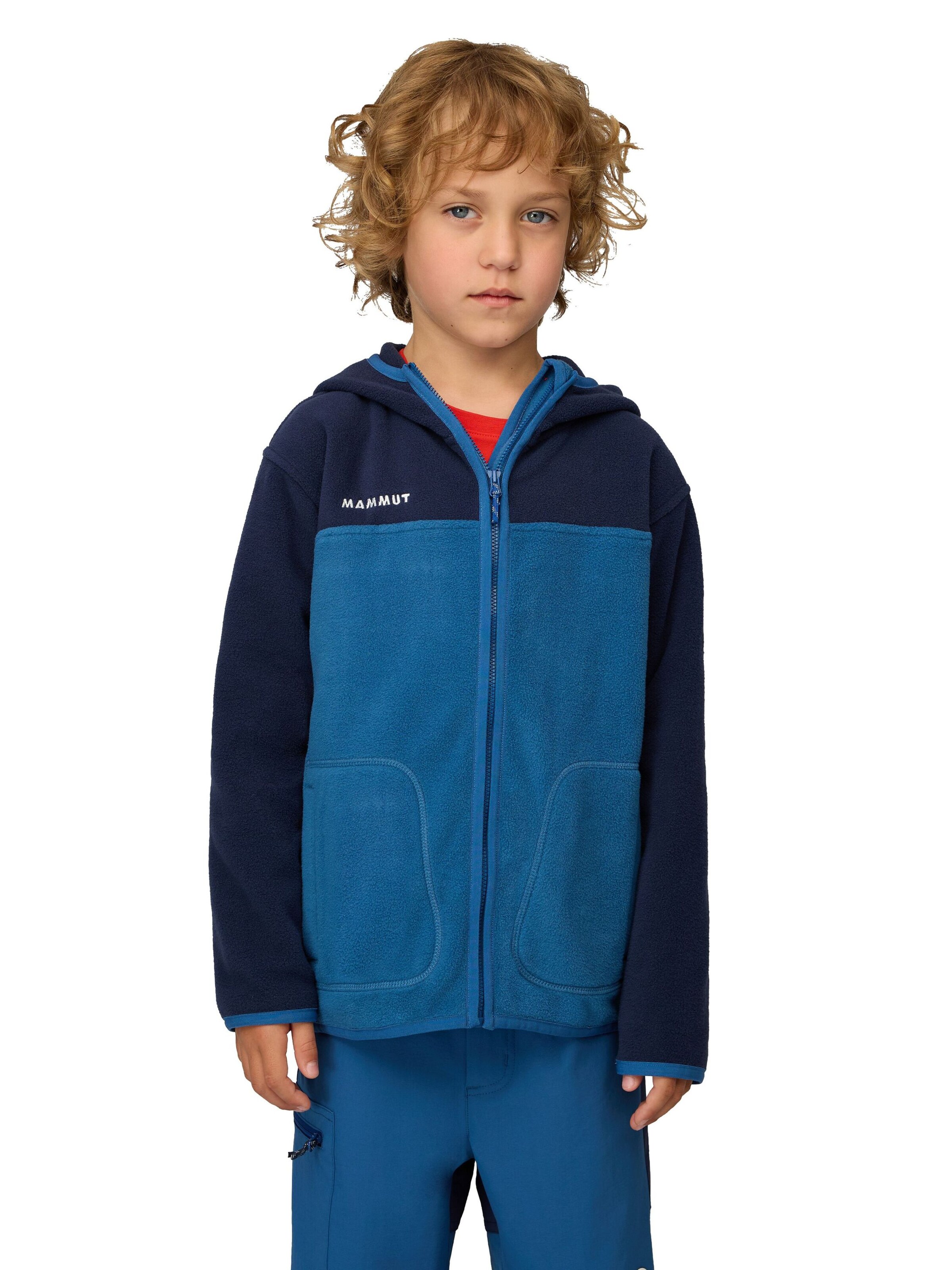 MAMMUT Outdoor jacket in Blue: front