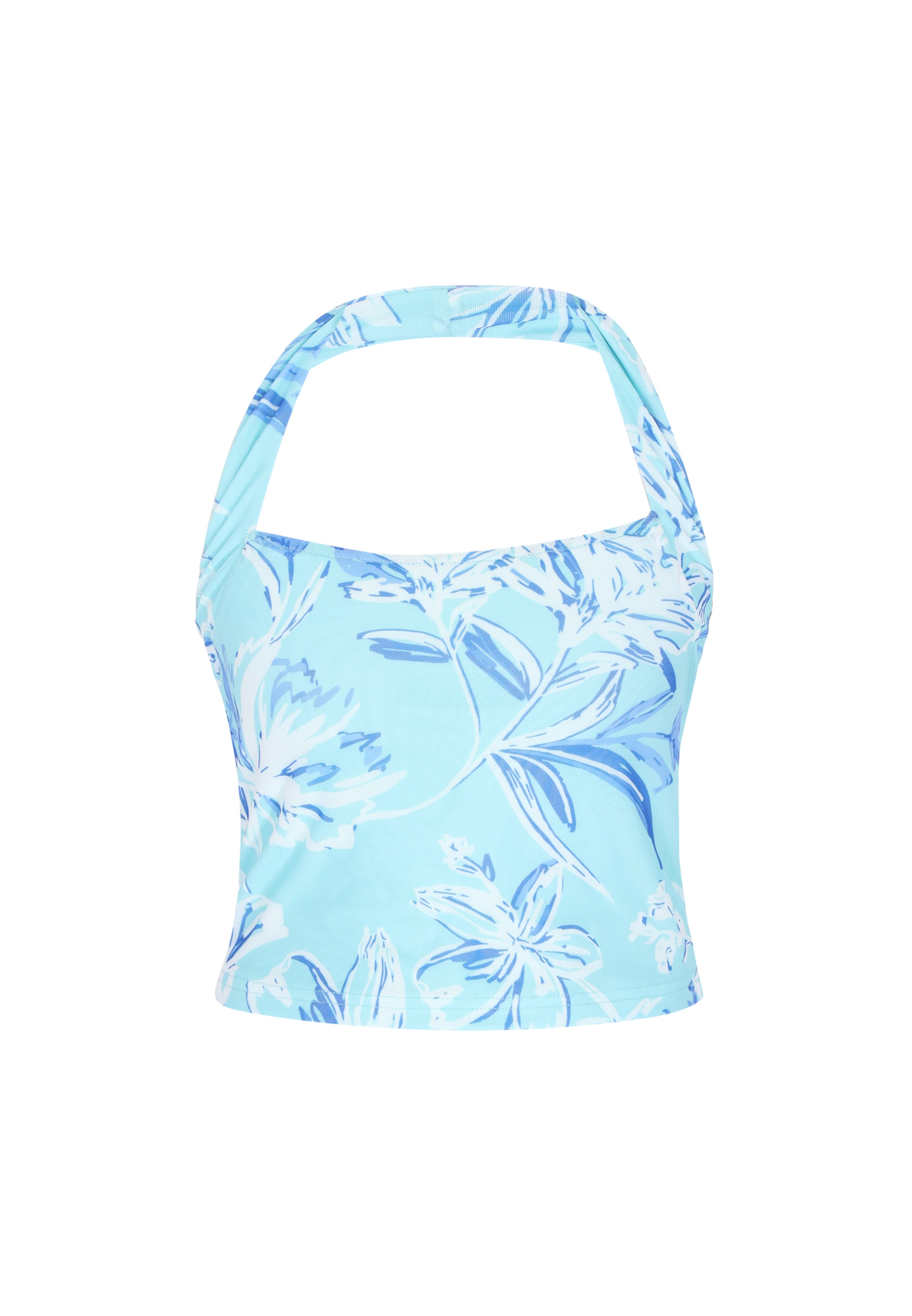 IZIA Top in Blau: Vorderseite
