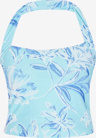 IZIA - Top en azul: frente