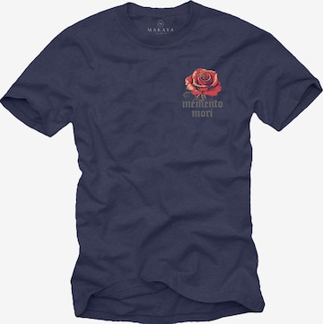 MAKAYA Shirt in Blue: front