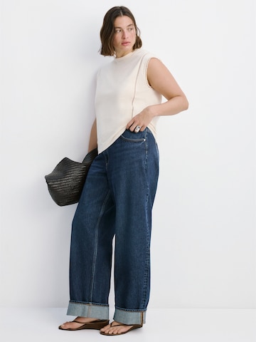 MANGO T-shirt 'MAREA' i beige