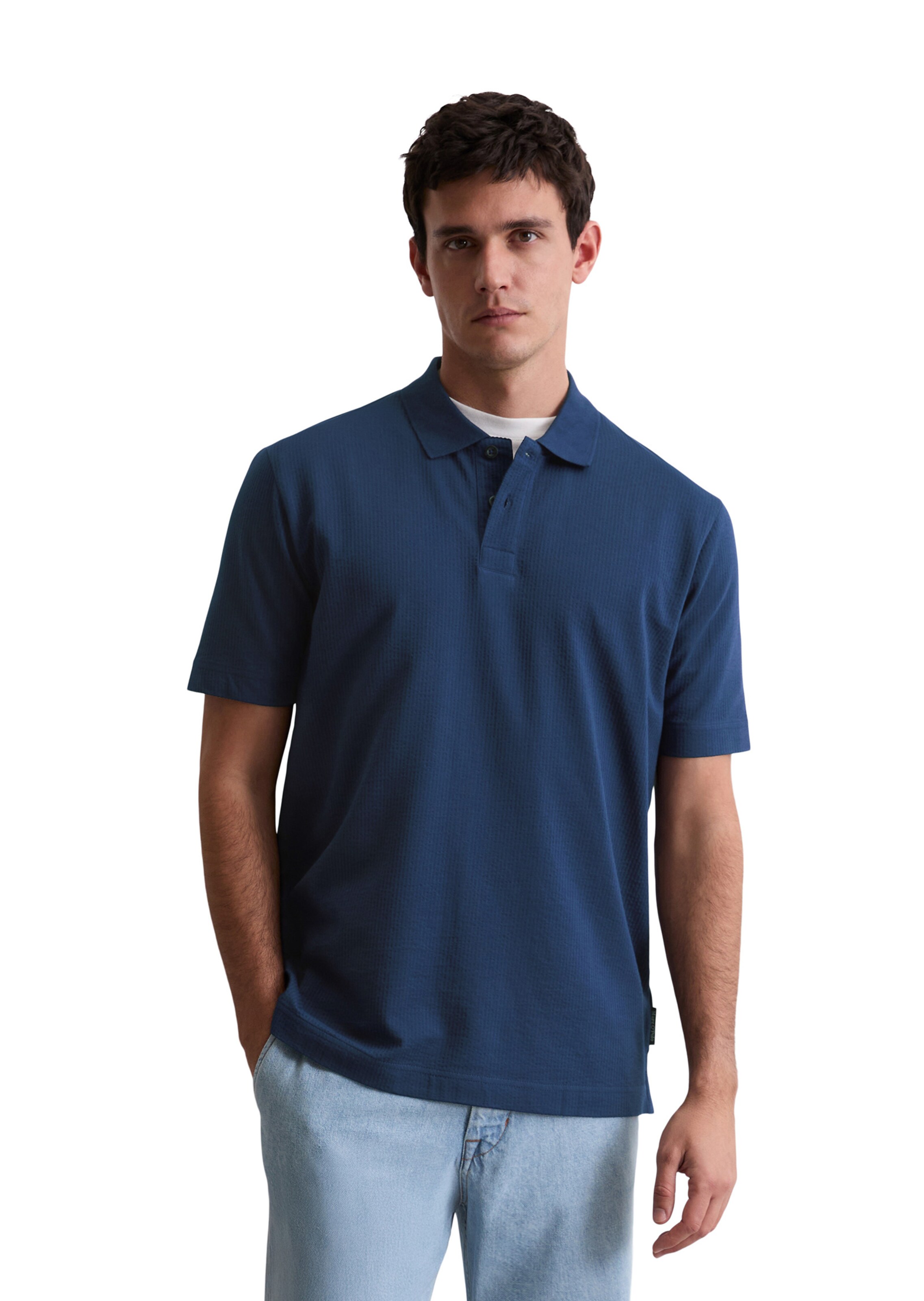 Marc O'Polo Shirt in Blue: front