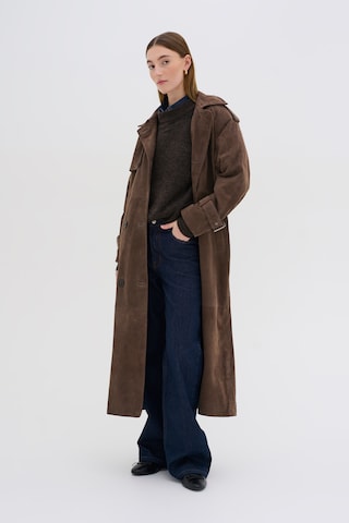 My Essential Wardrobe Mantel 'Tara' in Braun: Vorderseite